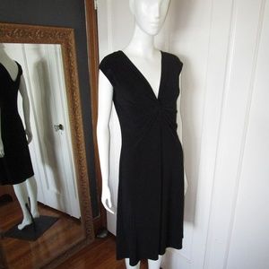 Onyx size 8 black Viscose spandex dress